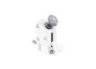 Fhc U9884 Diecast White Keyed Step-on Sliding Patio Door Lock. Fixed Price $14.27.