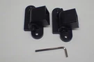 Lot Of 2 Nuvo Iron Ready Rail Side-to-side Swivel Brackets. Fixed Price $7.99.