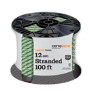 100 Ft 12 Gauge Stranded Copper Thhn Black /white /green Cerrowire. Fixed Price $149.46.