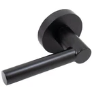 Zurich Door Lever With Round Rosette, Privacy (bed/bath) Latch, Matte Black By. Fixed Price $81.10.
