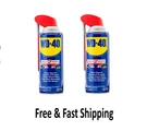 New Multi Purpose Original WD-40 Formula Lubricant Spray 2-PACK W/. Smart Straw. Fixed Price $15.49.