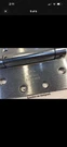 (3) Hager Door Hinges 1105 4.5" X US26D Eccp Spring Series. Fixed Price $29.99.
