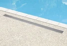 Signature Hardware 48" Carmen Outdoor Linear Shower Drain - Stainless Steel. Fixed Price $199.00.