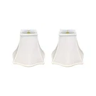 Royal Designs, Inc. Set Of Fancy Square Bell Lamp Shade, BSO-702-10WH-2, 4 .... Fixed Price $156.23.