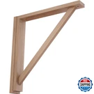 Ekena Millwork 1/2W X 17 3/4D 1/4H Traditional Shelf Bracket Cherry. Fixed Price $159.41.