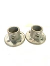 2-PACK Kee Safety Klamp In Id 1.38 Od Medium Base Flange Galvanized Iron 61-6. Fixed Price $35.75.