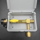 Mec ME951IVY Gas Outlet Box Single Ivory. Fixed Price $209.99.