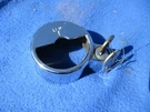 Original 1966 Cadillac Limosine Vintage Spare Tire Lock Accessory W/ Keys. Fixed Price $75.00.