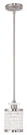 Livex Lighting 50560-91 Grammercy Mini Pendant Brushed Nickel. Fixed Price $339.97.