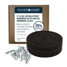 HOUSE2HOME Replacement Elastic Webbing Kit To Repair Sagging Couch, Chair, La.... Fixed Price $73.11.