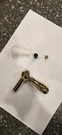 American Standard Williamsburg Polished Brass Handle Kit. Fixed Price $39.99.