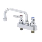 Ts Brass B-1110 Workboard Faucet, Deck Mount, 4" Centers, 6" Swing Nozzle, Lever. Fixed Price $178.26.