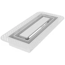 Fittes Flush Wall Vent Lite+ Minimalist Abs Plastic Hvac Air Return Register Cov. Fixed Price $64.60.