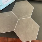 Avant Bex Wall Decor 41 Tiles Slate Hexagon Peel & Stick 6" 6.9". Fixed Price $25.00.