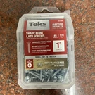 Itw Teks 21508 Lathe Screw 8X1 Truss Head 170/PK. Fixed Price $12.50.