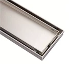 Signature HARDWARE-48" Cohen Linear Tile-in Shower Drain Brushed Stainless Steel. Fixed Price $120.00.