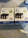 2 Pack Dataproducts Inkjet Printer Cartridge Hp 933 Cyan Magenta Yellow. Fixed Price $10.99.