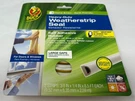 New Duck Heavy-duty Weatherstrip Seal Self Adhesive Rubber For Large Gap. Fixed Price $8.49.