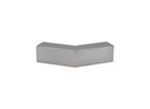 Roll Formed Cap Rail Corner 135 Degree Horizontal 1-1/2" Square Polished Stai. Fixed Price $59.73.