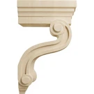 Ekena Millwork 3-3/8W X 6.5D 10.5H Los Angeles Hollow Back Corbel Rubberwood. Fixed Price $30.00.