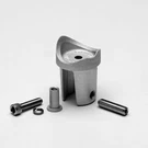 Hollaender 171F-8 Anodized Aluminum Acute Tee Adjustable Angle Pipe Size 1-1/2". Fixed Price $14.69.