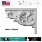 Ekena Millwork Aberdeen Stair Bracket Left 9"W X 7"H 3/4"D Primed White. Fixed Price $15.99.