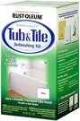 Tub And Tile Refinishing Kit 2-PART White 32 Fl Oz For Easy Updates. Fixed Price $70.99.