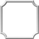 Ekena Millwork PNL24X24AS-02-CASE-2 Ashford Molded Scalloped Wainscot Wall Pa.... Fixed Price $94.63.