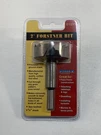 Steelex 2" Forstner Bit D1015 3/8" Shank Woodstock International. Fixed Price $17.00.