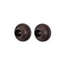 Alno A9246-CHBRZ Yale Bath Shower Rod Brackets Only Chocolate Bronze. Fixed Price $123.96.