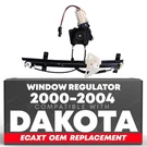 Window Regulator W/ Motor Power, Passenger Side For Dodge Dakota, Durango. Fixed Price $56.04.