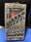 Kd Tools, Gearwrench Part #9260, Pc. Metric Ratcheting Double Box End. Fixed Price $53.99.