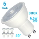Pack Satco S9385 40 Degree Led Bulbs 6.5W=50W 120V MR16 Twist & Lock GU10 50K. Fixed Price $35.00.