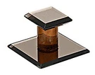 Crl SMPB4 Bronze Acrylic Stick-on Small Mirror Pull 1-3/4" Square. Fixed Price $28.48.