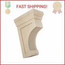 Ekena Millwork BKTW02X04X06GORW Small Gomez Wood Brackets, 1/2"W 4"D. Fixed Price $14.59.