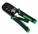 Commercial Electric Ratchet Modular Plug Crimper RJ45 RJ11 RJ12 Network Tool. Fixed Price $18.95.