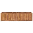Stand Trellis Raised Bed Poly Rattan Planter Solid Wood Teak Vidaxl. Fixed Price $200.99.