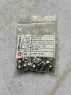 Korea Fasteners Button Cap Machine Screw Bc 6X12 Chrome 30 Pack Hex Socket. Fixed Price $13.49.
