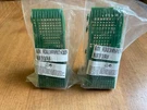 Wedge Downspout Set Of 2 Green Plastic Blocks Leaves From Gutters. Fixed Price $8.00.