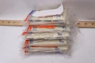 (8-PK) Leviton Telephone/cable Wallplate Midway Size 1-GANG .406" Hole PJ11-I. Fixed Price $27.56.