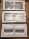 Qty 4 Lima 60GH Wht 6" X 12 White Steel Return Air Grille.. Fixed Price $45.00.
