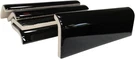Schwarze 5,1 15,2 Cm Keramikfliesen Bullnose Schlammkappe Zierkante X.... Fixed Price $98.83.