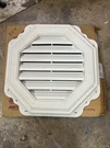 Gable Masters Mid-american Exterior Wall Vent 22" Paintable W/ Siding Trim Ring. Fixed Price $57.00.