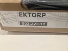 Ikea Ektorp Slipcover For Footstool / Ottoman Nordvalla Dark Gray New!!. Fixed Price $70.00.