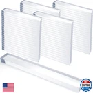 Innconee 100 Pcs 1/8" X 1/4" 2" Clear Setting Blocks For Glass Shower. Fixed Price $37.13.