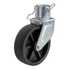 Curt 28276 Trailer Jack Caster Fits 2" Dia Tubes 6" H X W 1200 Lb Poly. Fixed Price $34.65.