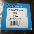 Flomatic Bronze Foot Valve Enviro 4105E 60SE 2". Fixed Price $40.00.
