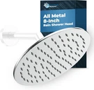 Hammerhead Showers Solid Metal 8 Inch Rainfall Chrome -. Fixed Price $116.95.