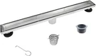 Bernkot 26" Linear Shower Drain-with 2-IN-1 Tiled Insert Grate New Open Box. Fixed Price $35.00.