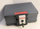 First Alert Locking Fire Resistant Waterproof Document Chest Safe W/ Key. Fixed Price $39.99.